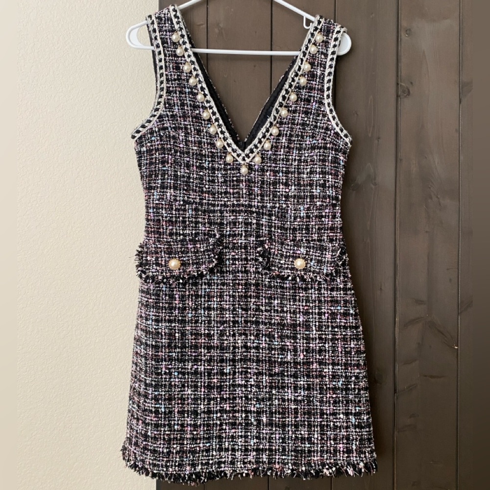 Chicwish Tweed Dress